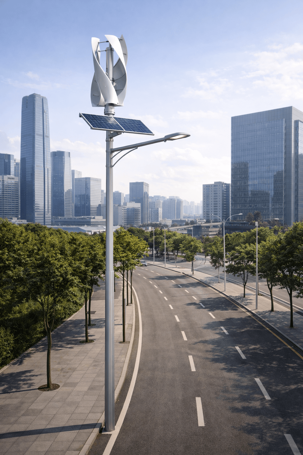 Continuous clean power output from AeroSun hybrid systems